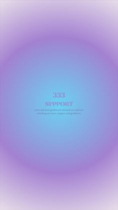 a blue and purple background with the words support