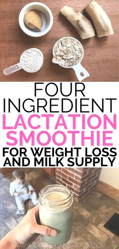 Perfect Smoothie Recipe, Breastfeeding Smoothie, Lactation Smoothies, Lactation Foods, Lactation Recipes Smoothie, Lactation Smoothie, Breastfeeding Snacks, Boost Milk Supply, Peanut Butter And Banana