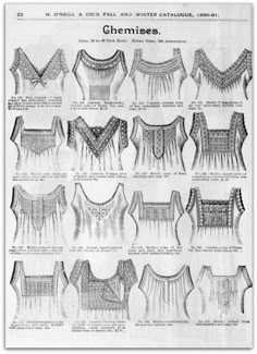 1890-91 Vintage Fashion: H.O'Neills Fall & Winter Catalogu… | Flickr 1890s Fashion, 19th Century Fashion, Heirloom Sewing, Victorian Clothing, Antique Clothing, Fashion Catalogue, Old Fashion, Edwardian Fashion, Historical Costume