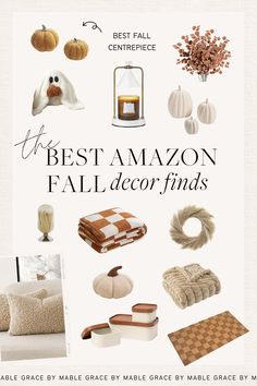 the best amazon fall decor finds