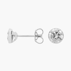 Instantly add a sophisticated accent to any outfit with these timeless floating diamond stud earrings. The setting is beautifully crafted from 14k white gold to accentuate the sparkle of the diamonds. Diamond Stud Earrings, Blue Nile, Diamond Stud, Diamond Earrings Studs, Diamond Studs, Floating, Diamonds, Sparkle, White Gold