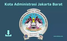 an image of the logo for kota admistasi jaktra barat