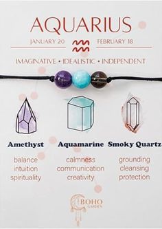 Stone Meanings, Moon Day, Healing Stones Jewelry, Zodiac Collection, Astrology Chart, Crystal Magic, Crystal Crafts, Diy Bouquet, Gemstone Beaded Bracelets