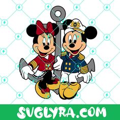 mickey and minnie mouse cliparts