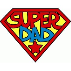 an image of a super dad logo