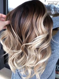 Brown Hair With Blonde Balayage, Pale Blonde Hair, Copper Blonde Hair Color, Brown To Blonde Balayage, Going Blonde, White Blonde Hair, Cool Blonde Hair, Ash Blonde Hair