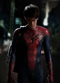 the amazing spider - man in his costume