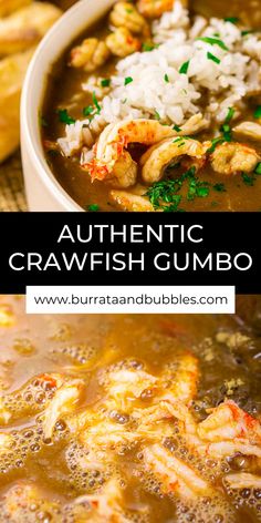 this authentic crawfish gumbo recipe is so delicious and easy to make