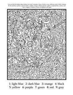 an adult coloring book with numbers and symbols on it, in black and white colors