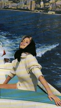 Italian Aesthetic, Montecarlo Monaco, Head Scarf Styles, Outfit Vintage, Linda Evangelista, Claudia Schiffer, Christy Turlington, Old Money Style, Italian Summer