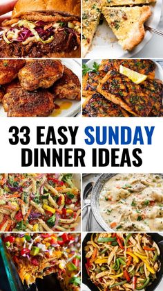 23 easy sunday dinner ideas that are delicious