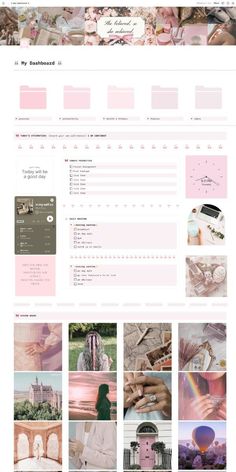 #Notion_Add_Ons #Skincare_Notion_Template #Notion_Dashboard_Ideas_Aesthetic #Notion_Dashboard_Ideas Coquette Notion, Notion Notes, School Notion, Notion Pages, 30 Aesthetic