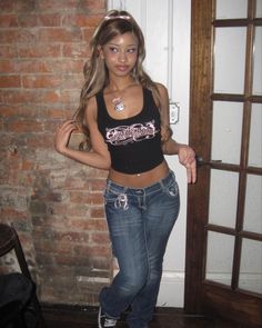 00s Mode, Mcbling Fashion, 2000s Outfit, Latina Fashion Outfits, 2000s Outfits, Outfits Dress, Latina Fashion