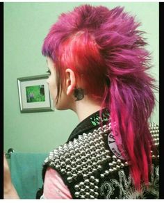 Creative Hair Color, Dyed Hair Inspiration, Edgy Hair, Creative Hairstyles