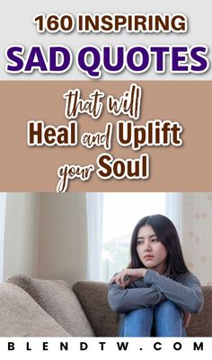 Are you feeling sad and need something to lift your spirits? We got you! Check out our list of sad quotes that will heal your soul. Healing quotes | Quotes for solace | Comforting phrases | Motivational sadness quotes | Self-empowerment quotes Soul Healing Quotes, Soul Healing, Empowerment Quotes, Self Empowerment, Healing Quotes