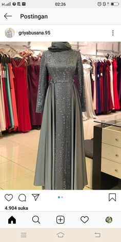 Dress Muslim Modern, Hijab Stile, Baju Kahwin, Kebaya Modern Dress, Islamic Fashion Dresses, Hijab Dress Party, Fashion Dresses Formal