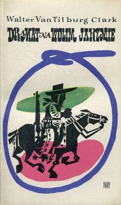 a book cover with an image of a man riding a horse