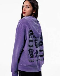 Bad Idea Right? Zip Hoodie Varsity Letterman Jackets, Tour Merch, Bad Idea, Style Hoodie, Denim Jacket Men, Tracksuit Women, Denim Jacket Women, Olivia Rodrigo, Leather Jackets Women