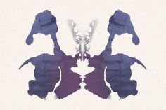 the reflection of two hands in watercolor on white paper with blue and purple colors