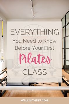 a photo studio with the words everything you need to know before your first plates class