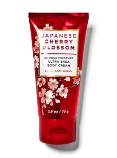 Japanese Cherry Blossom Body Cream Bath & Body Works Malaysia Sandalwood Fragrance, Bath And Body Work, Moisturizer Cream, Body Cream