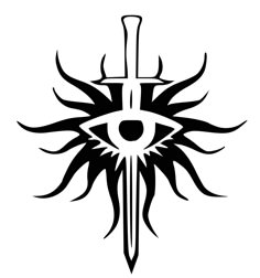 Cnc Designs, Dragon Age Characters, Cool Symbols, Dragon Age 3, Scottish Ancestry, Eye Logo, Dragon Age Origins, Dragon Age Inquisition