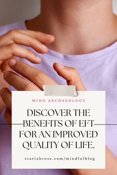 Have you been looking for an easy and effective way to boost your quality of life and move on for self-limiting habits and painful emotions...then why not give EFT tapping a go. Click to read more about EFT and the amazing benefits to tapping. Tapping Benefits, Meridian Points, Heal Your Heart, Emotional Resilience