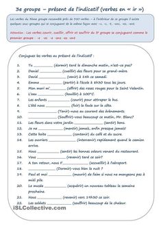 the french language worksheet for students to practice their english and spanish speaking skills