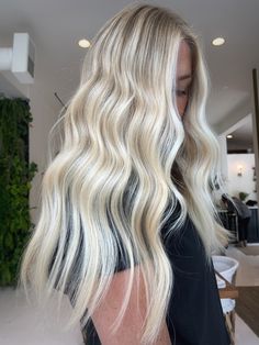 Bright Creamy Blonde, Blended Balayage, Blended Blonde, Highlights Ideas, Summer Blonde