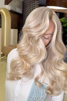 not my image #blondhair #blondehaircolor #hair #hairstyles #haircolor #blonde #hair Blonde Hair Goals, Perfect Blonde Hair, Bright Blonde Hair, Summer Blonde Hair, Blonde Hair Transformations, Cool Blonde Hair, Dyed Blonde Hair, Light Blonde Hair, Blonde Hair Inspiration