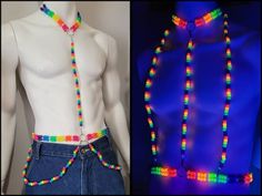 Male Neon Outfits, Blacklight Rave Outfits, Male Pride Outfit, Rave Aesthetic Outfit Male, Rave Male Outfit, Rave Outfits Men Festivals, Male Rave Outfits Edm, Ravecore Outfits, Neon Party Outfits Men