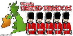 the united kingdom with british soldiers in red uniforms