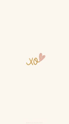 the word ex is written in gold on a white background with a heart shaped object