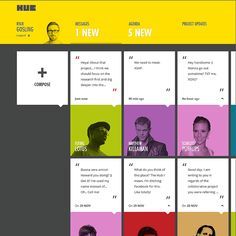 an image of a website page with many different people on it, including men and women