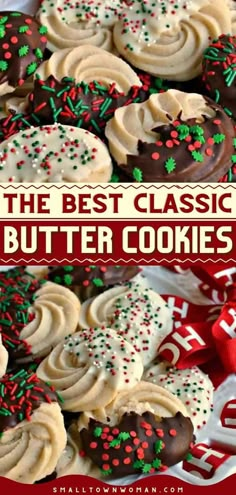 the best classic butter cookies recipe is in this round - up and it's so easy to make