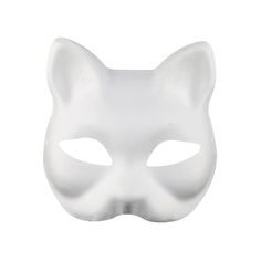 PRICES MAY VARY. Size:18 x 17 cm Material:pulp Quantity:3 pcs Blank white mask is suitable for DIY painting on it with your imagination to DIY the mask as you Suitable for parties,halloween,masquerade,carnival,weddings,carnivals,theme parties,haunted houses Suitable for parties,halloween,masquerade,carnival,weddings,carnivals,theme parties,haunted houses Cosplay Masks, Painted Mask, Cat Masks, Mask For Halloween, Blank Mask, Masquerade Carnival, Paper Masks, Mask Dance, Carnival Wedding