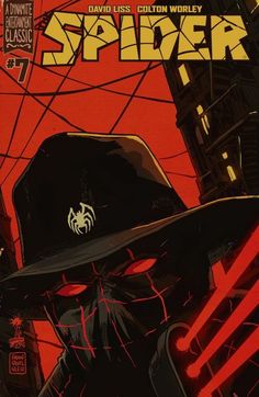 the cover to spider - man vol 1, with an image of a man in a hat