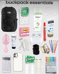 6th Grade Survival Kit, Tips For Middle School, College Student Hacks, School Preparation, School Kit, Suspenders For Women