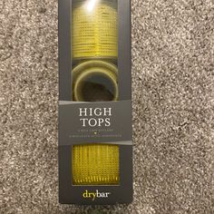 Drybar Grip Rollers. Never Used Ceramic Brush, Styling Wand, Blow Dry Brush, Edge Control, Pep Rally, Dry Bar, Finishing Spray, Straightening Brush, Yellow Hair