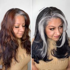 Hairdresser Refuses To Color White Strands And Creates Gray Queens (New Pics) Jack Martin, Granny Hair, Going Grey, Beautiful Gray Hair, Front Hair, Gray Hair Growing Out, Hair Line