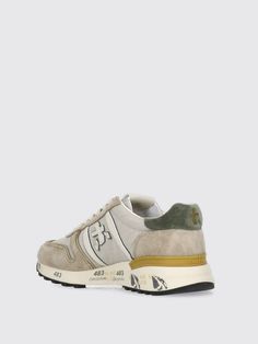 Sneakers PREMIATA Men color Beige Beige Sneakers, Sneakers For Men, Italian Fashion Designers, Italian Fashion, Smooth Leather, Calf Leather, Shoes Mens, Baskets, Lace Up