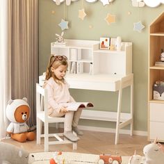 Our 2-piece kids desk and chair set is dedicated to creating an effective learning place for children to read, write, draw, and craft, and is the perfect learning companion for children. Kids Art Table, Kids Study Desk, Bedroom Boy, Daybed With Drawers, Childrens Desk, Kids Playroom Furniture, Kids Desk, 110 Pounds, Desk And Chair