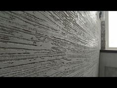 1000 линий из гипсовой штукатурки 4$ м2 - YouTube Faux Finishes For Walls, Plaster Wall Texture, Bookcase Decor, Venetian Plaster, Faux Finish, Plaster Walls, Texture Painting, Door Design, Textured Walls