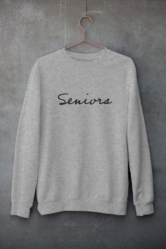 Senior sweatshirts

Senior sweatshirt ideas

Seniors sweatshirt designs

Class of 2022

Class of 2023

Class of 2024

Class of 2025

Script font shirt

High school senior

Senior year

Senior year of high school

Senior class shirts

Senior class of 2022

Class of 2022 aesthetic

Graduate gift ideas

Graduate gifts for her

Grad gift ideas

High school outfits

90s aesthetic

90s fashion

Seniors hoodies

Back to school ideas for seniors