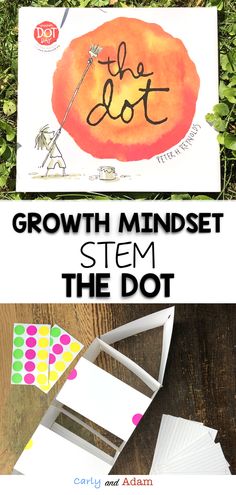 Growth Mindset STEM: Teach your students about growth mindset with the book, The Dot by Peter H. Reynolds. Students complete a STEM challenge to build the tallest tower out of dot stickers and index cards. #STEM #backtoschool #beginningoftheyear #growthmindset Fun Lesson Plans, International Dot Day, Teaching Stem, Student Plan, Stem Lesson, Stem Classroom, Dot Day, Stem Learning, Stem Science