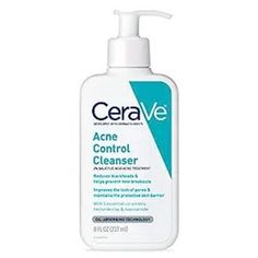 Salicylic acid (SA) is a beta hydroxy acid (BHA) that helps remove dead skin cells, reduce blackheads & the appearance of pores, and treats & prevents acne. Cerave Face Wash, Salicylic Acid Cleanser, Oily Skin Acne, Acne Face Wash, Salicylic Acid Acne, Acne Cleansers, Acne Control