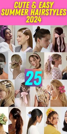 Cute Easy Summer Hairstyles, Curly Medium Hair, Easy Natural Hairstyles, Simple Updos, Braided Updos, Hairstyles 2024, Long To Short Hair, Medium Curly Hair Styles, Easy Summer Hairstyles