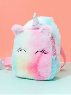 Plush Unicorn Children Backpack - Momorii Waist Bags