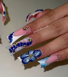 Fly Nails, Nail Designs Bling, Toenail Designs, Queen Nails, Pink Ombre Nails, Duck Nails, Glamour Nails, Girly Acrylic Nails, Minimal Nails