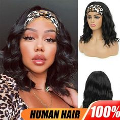 Headband Wigs Human Hair Wigs For Women Short Bob Straight Wig Nature Black 14" Hair Material: 100% virgin human hair wigs,Hair material was cut from One Donor,Full Cuticle Aligned, Can Be Dyed,Permed, Bleached, Highlighted, Straighten or Styled As Your Own Hair. Bouncy,soft and comfortable Wigs Advantage: Glueless Human Hair Wig Wear and go. It a lifesaver on busy days, Protective Hairstyle For Natural Hair, Especially Going Into The Winter Months,you also can freely make a side part or middle Bob Body Wave, Women Short Bob, Bob Straight, Protective Hairstyles For Natural Hair, Protective Hairstyle, Hair Wigs For Women, Wave Wig, Silk Headband, Wigs Hair